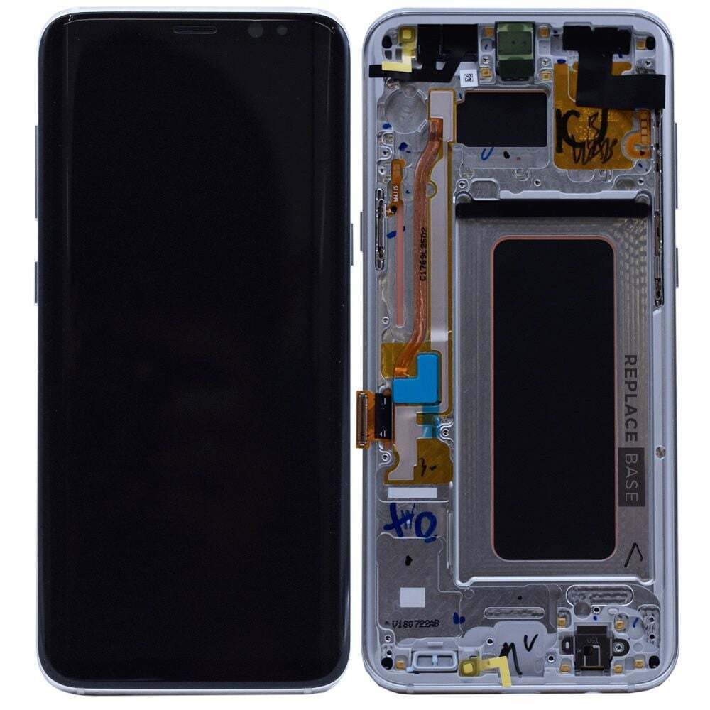 LCD With Digitiser & Frame For Samsung Galaxy S8 Plus G955 Violet GC